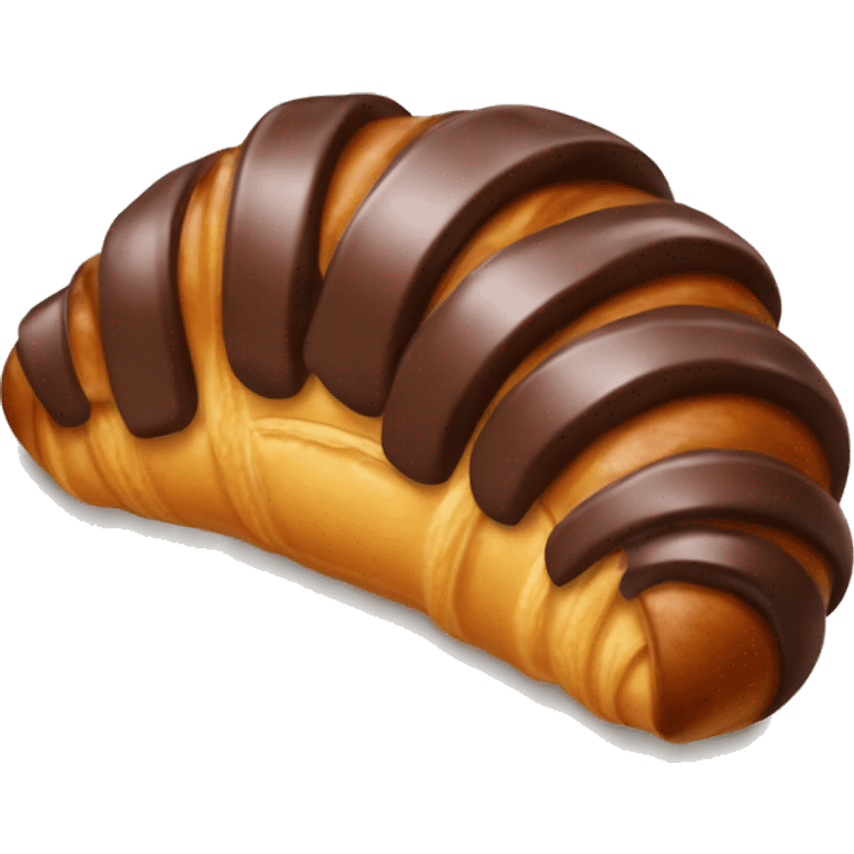 croissant de chocolate emoji