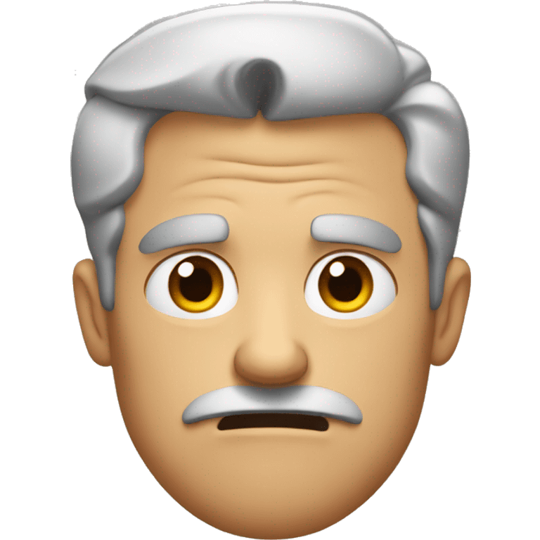 mad frowning dad emoji