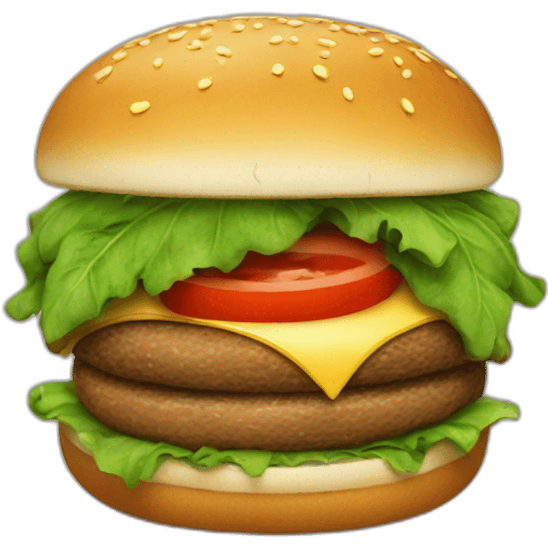 Veggie-buger emoji