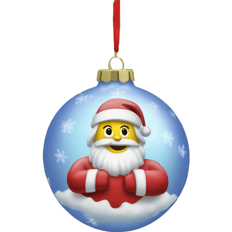 christmas ornament  emoji