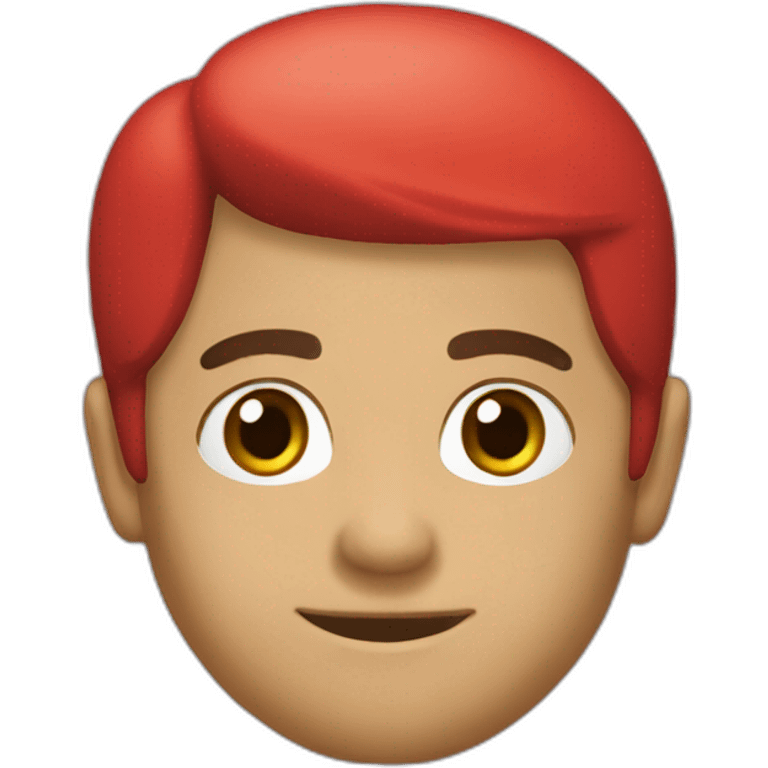 Copo vermelho emoji