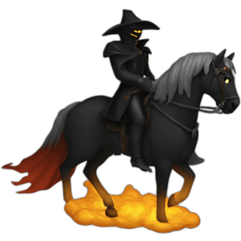 Headless horseman emoji