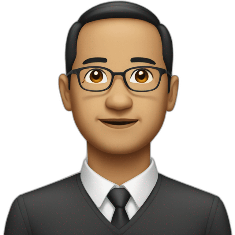 Anies baswedan shocks emoji