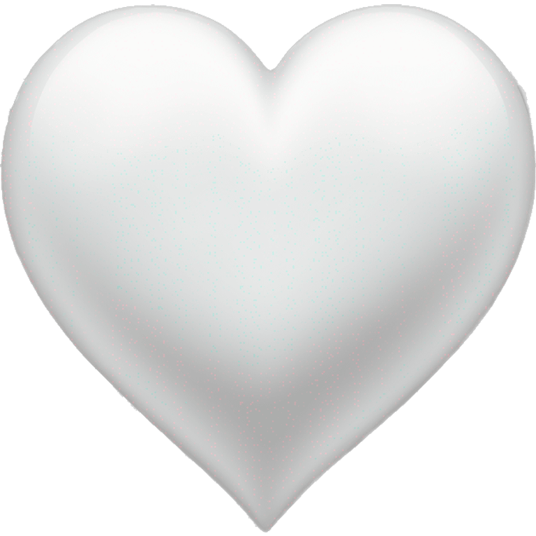 White heart with world emoji