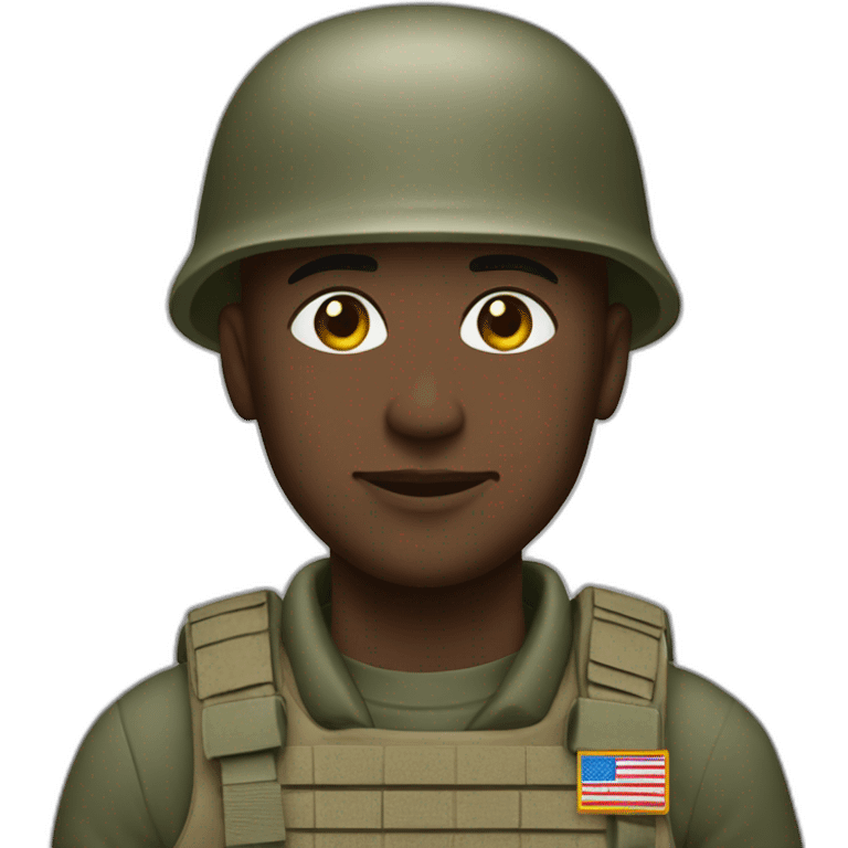 Soldier ￼ emoji