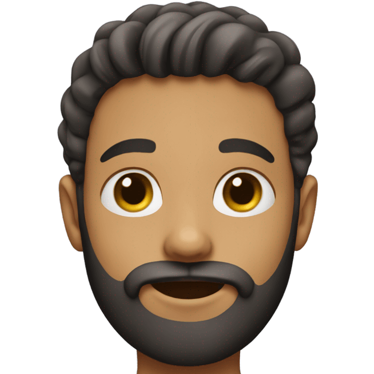 Boy with beard emoji