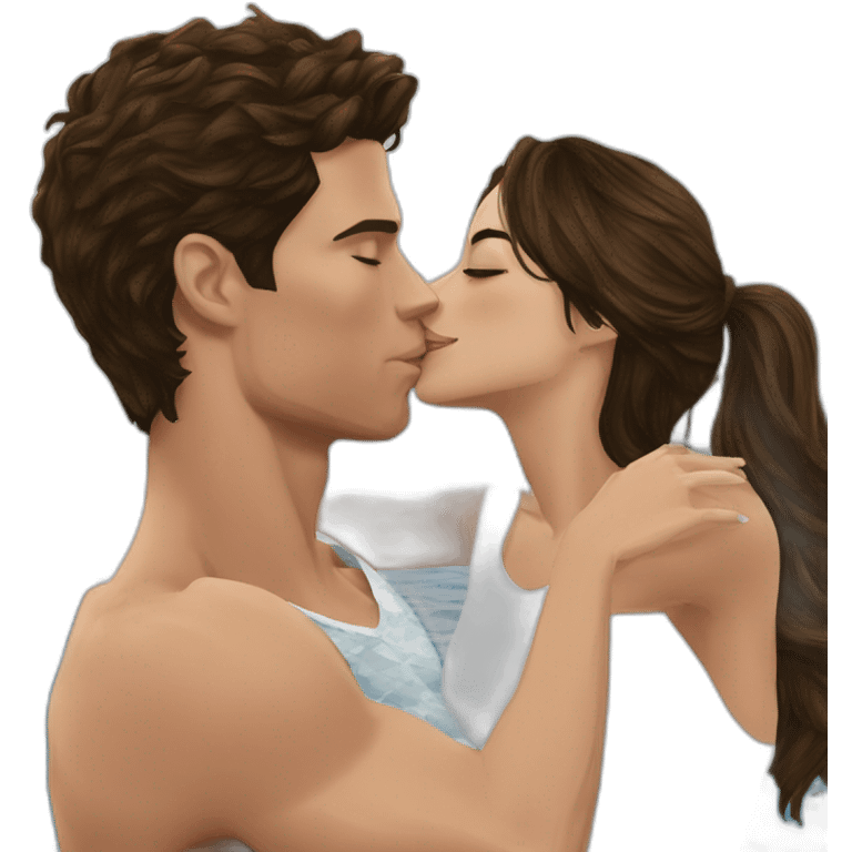 Cristiano Ronaldo kiss georgina emoji