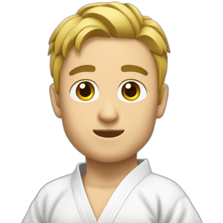 Judo beligame emoji