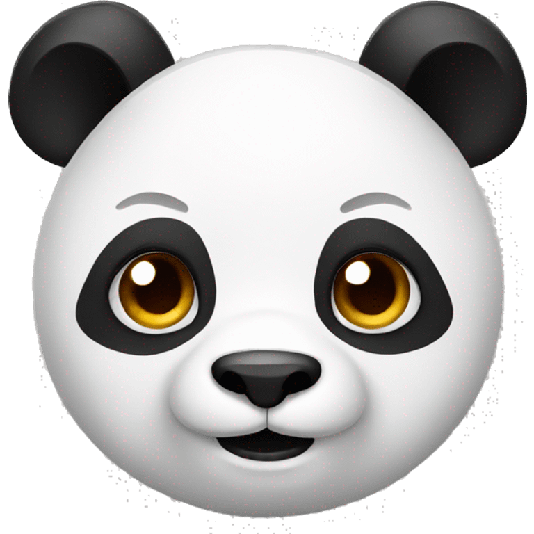 Panda with ears emoji