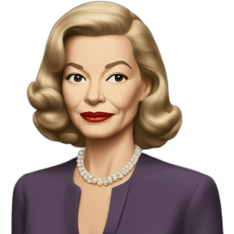 Lauren bacall emoji