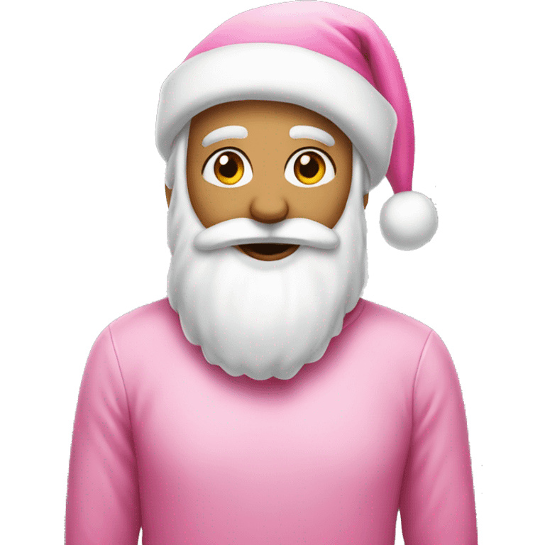 pink christmas emoji