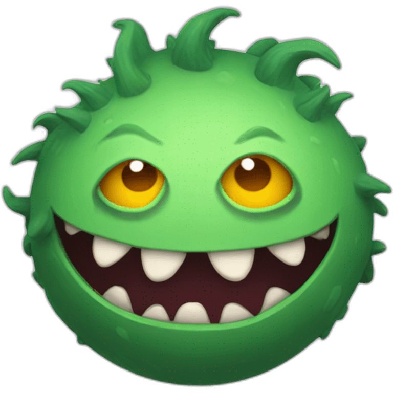 Monster boll emoji