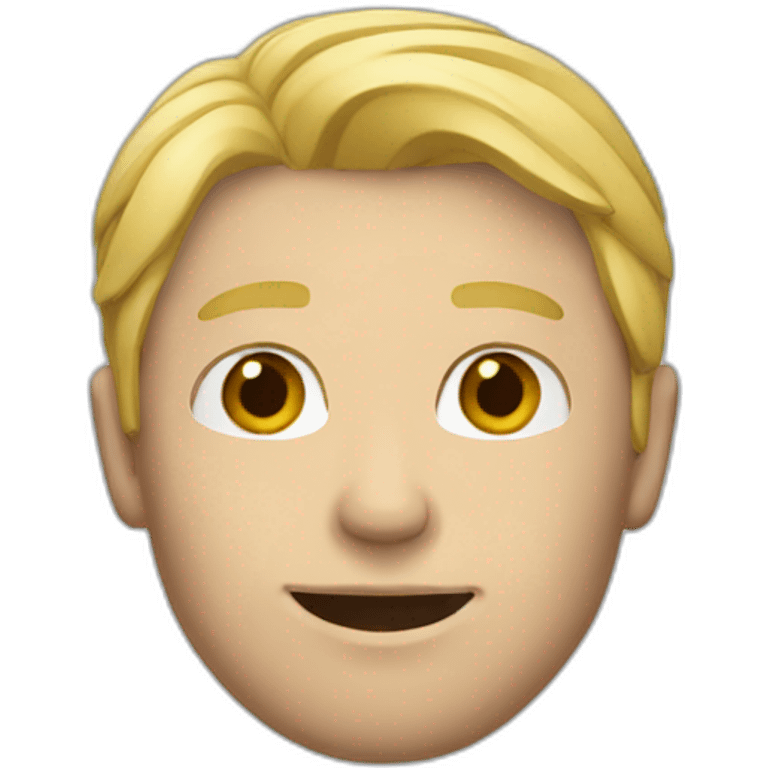 man,blond hair emoji