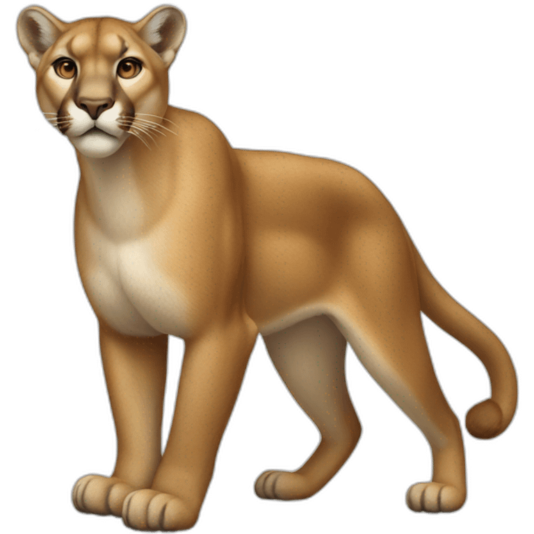 Mountain Lion Full Body emoji