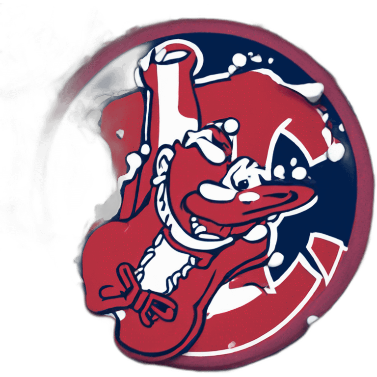 Logo lettre B équipe Boston Red sox emoji