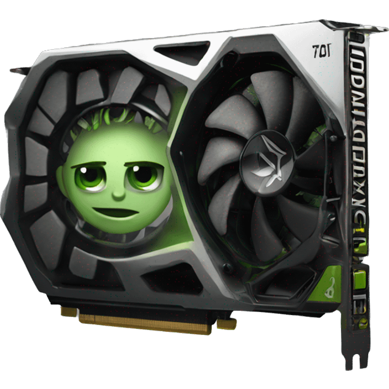 Nvidia 4090 rtx video  card emoji