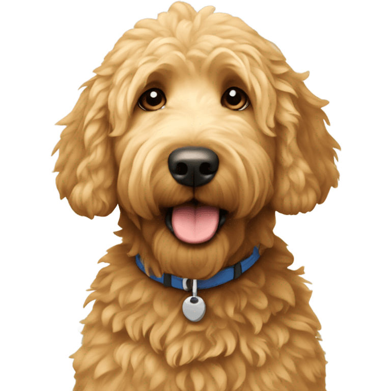 Golden doodle emoji