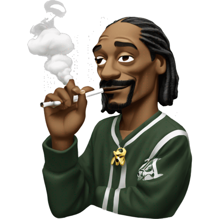 snoop dogg smoking  emoji