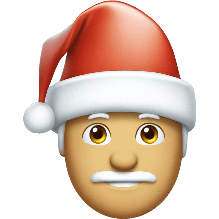 igloo xmas santa hat emoji