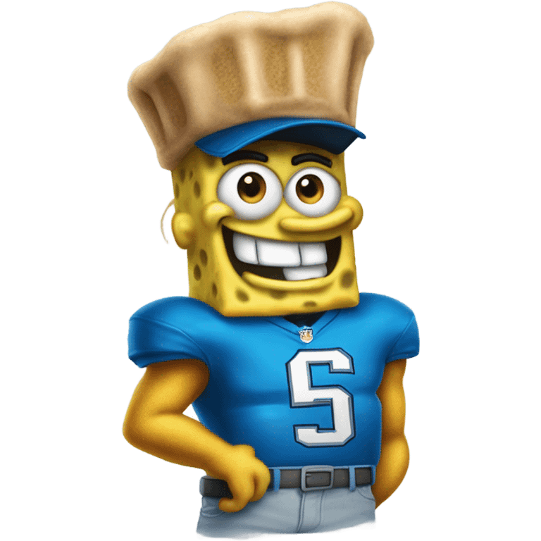 SpongeBob detroit lion emoji