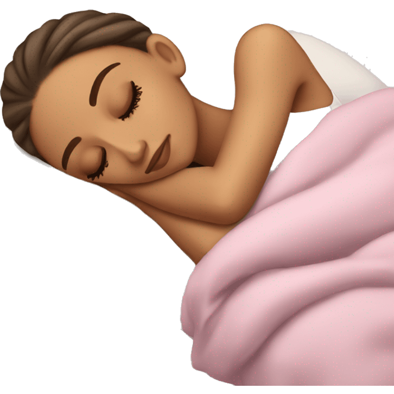 Ariana Grande sleeping emoji