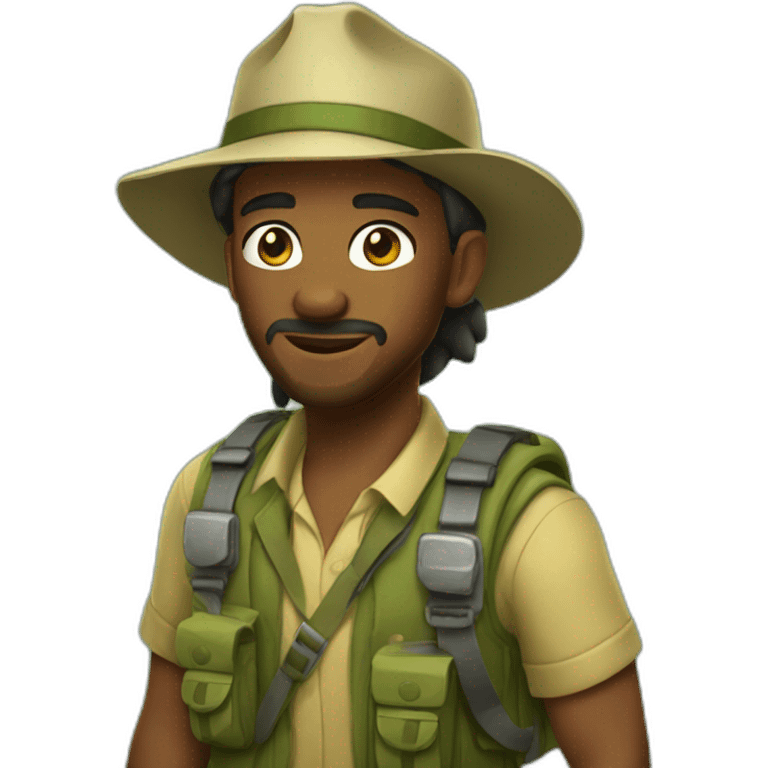 Jungle expedition emoji