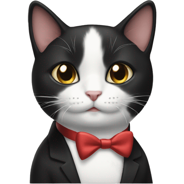 Tuxedo cats emoji