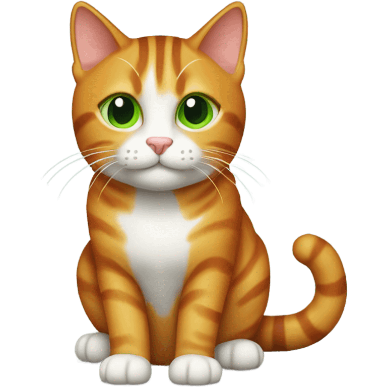 Ginger tabby cat emoji