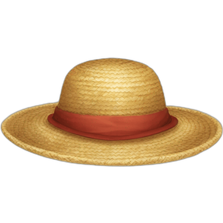 chapeau de paille luffy emoji