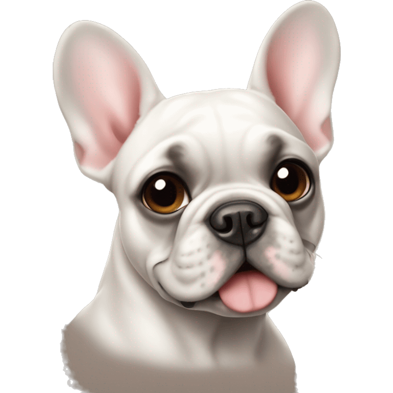 Cutie French bulldog  emoji