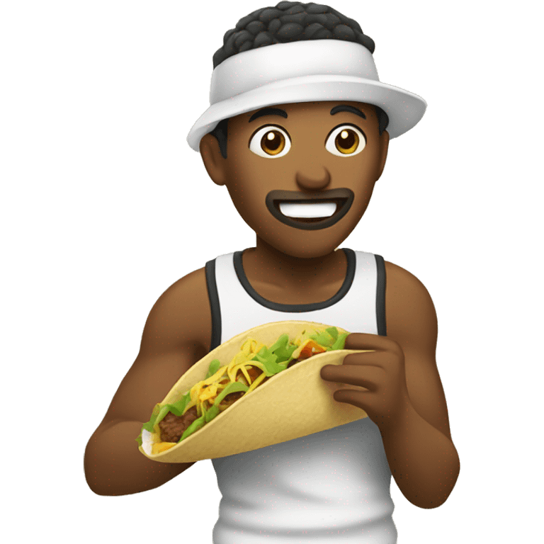 person Eating tacos emoji