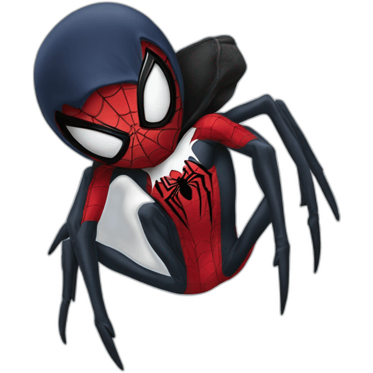 rocker spider man emoji