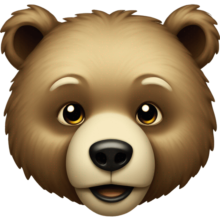 Bear vintage emoji