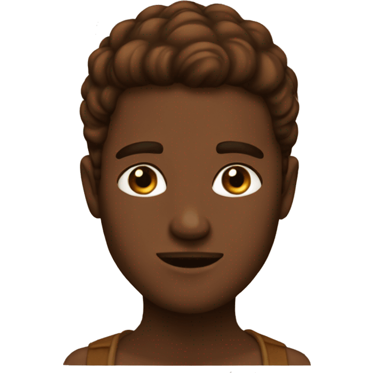 brown aesthetic emoji emoji