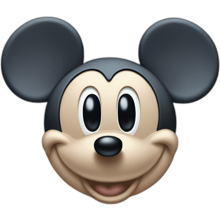 Mickey mouse abstrait emoji