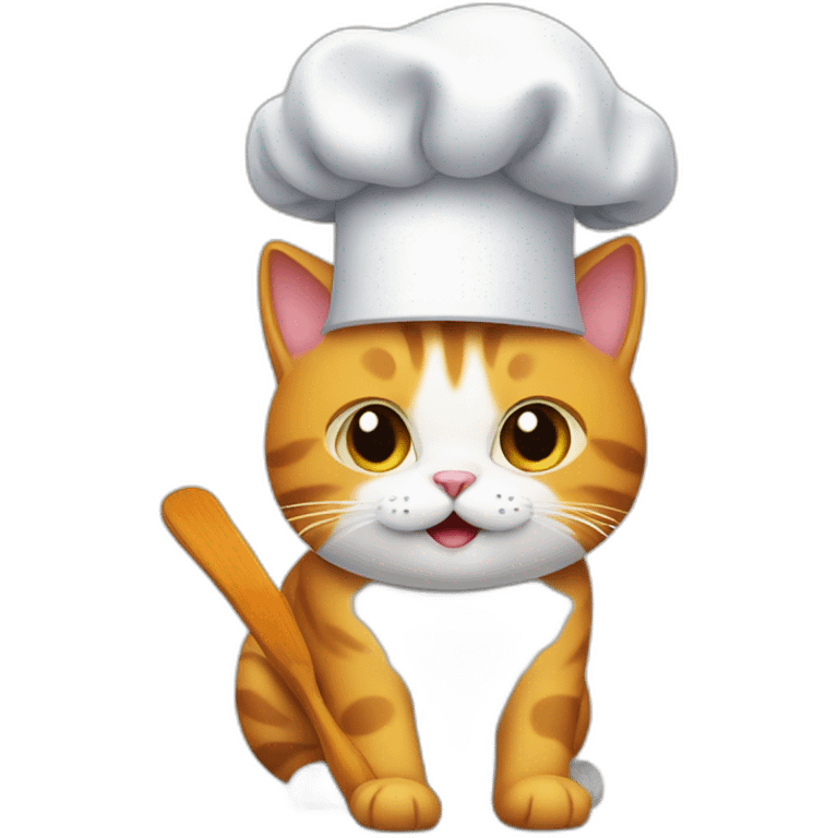 cat with a chef hat emoji