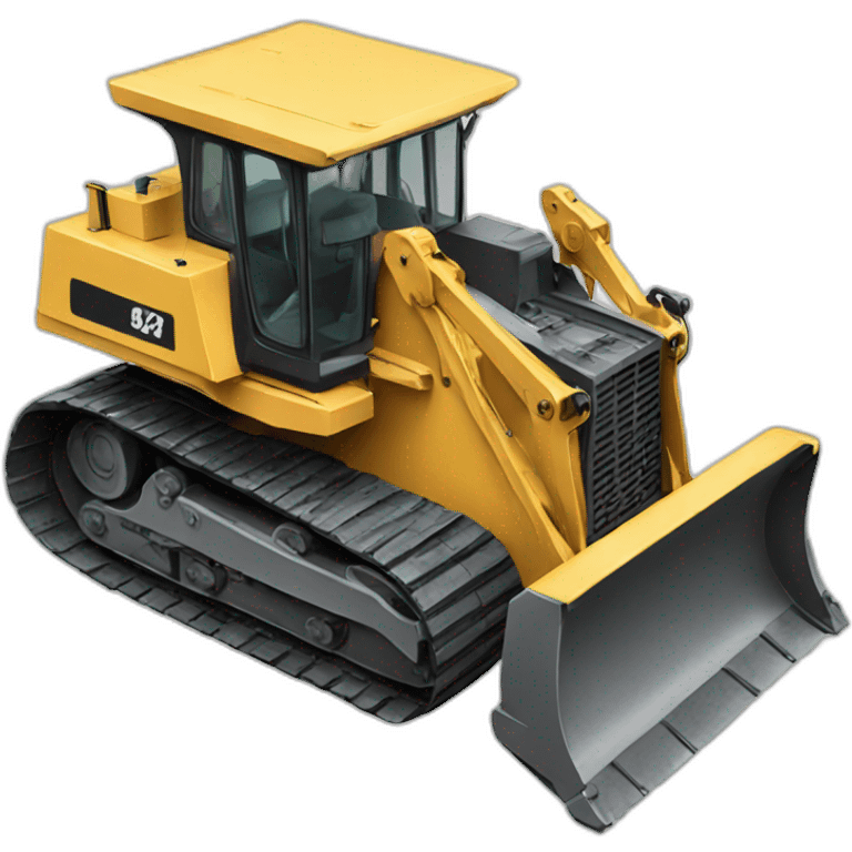 Bulldozer emoji