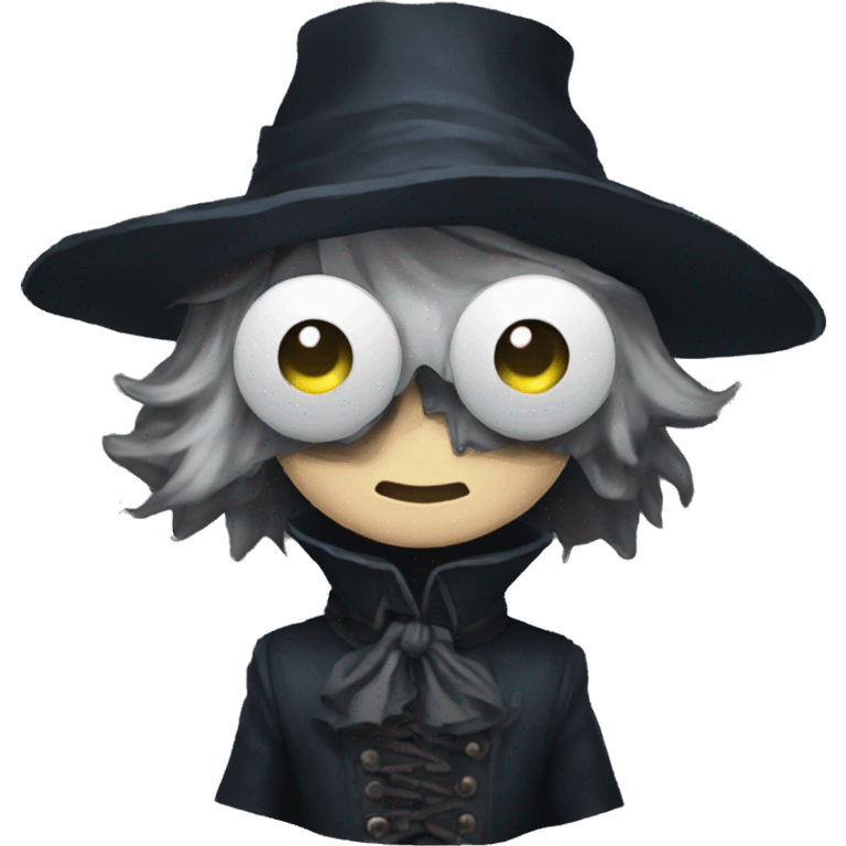 bloodborne  Victorian age hiding face emoji