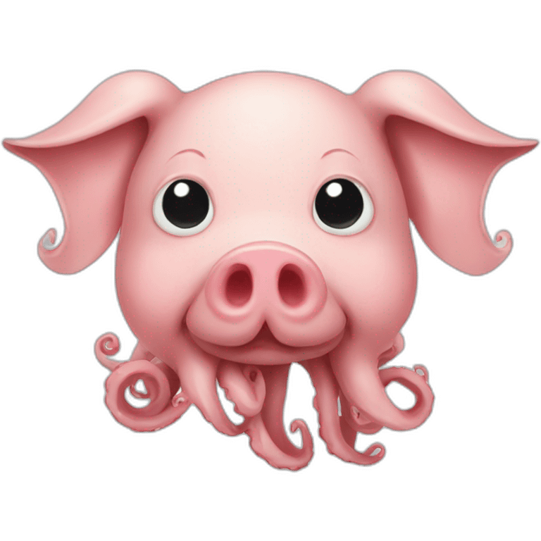 pig octopus emoji