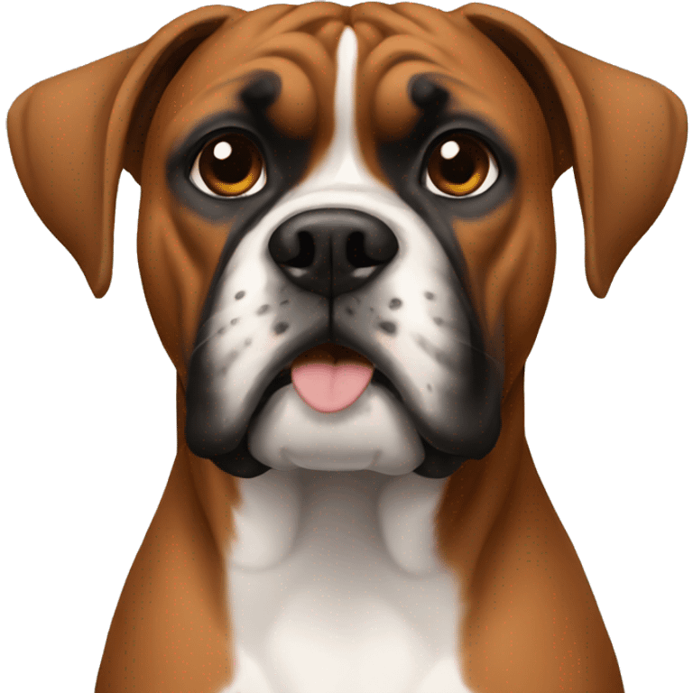 Boxer dog emoji