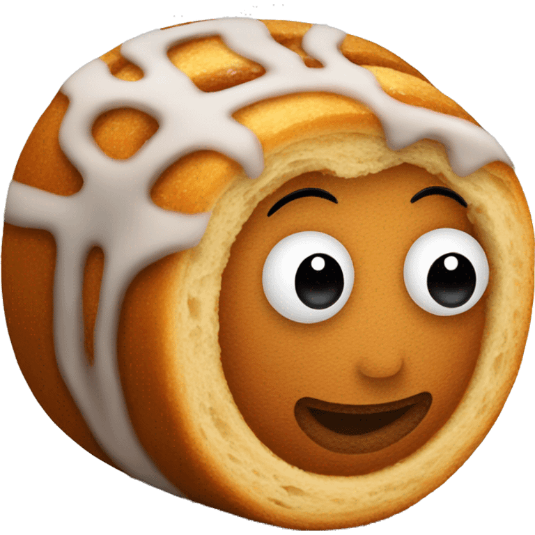 Cinnamon role emoji