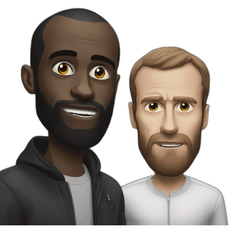 "death grips" mc ride and macron emoji