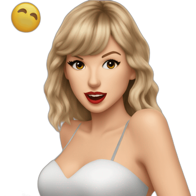 Drunk taylor swift after a night out with the girls emoji