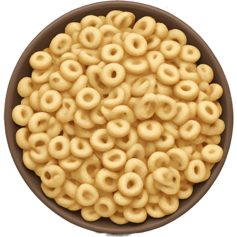 big bowl of cereal emoji