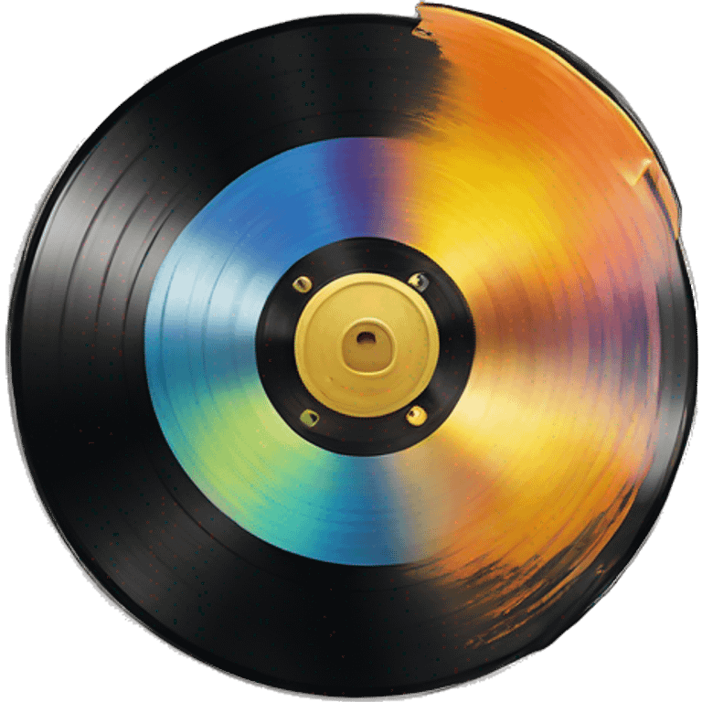 Vinyl record emoji