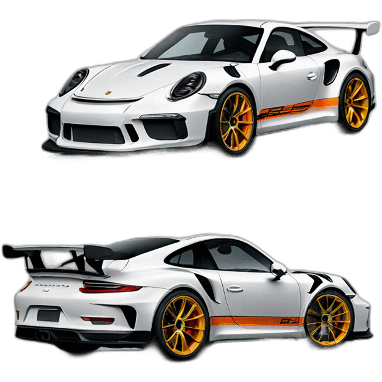 porsche 911gt3 rs emoji