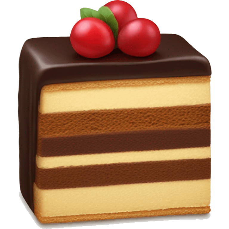 Opera cake emoji