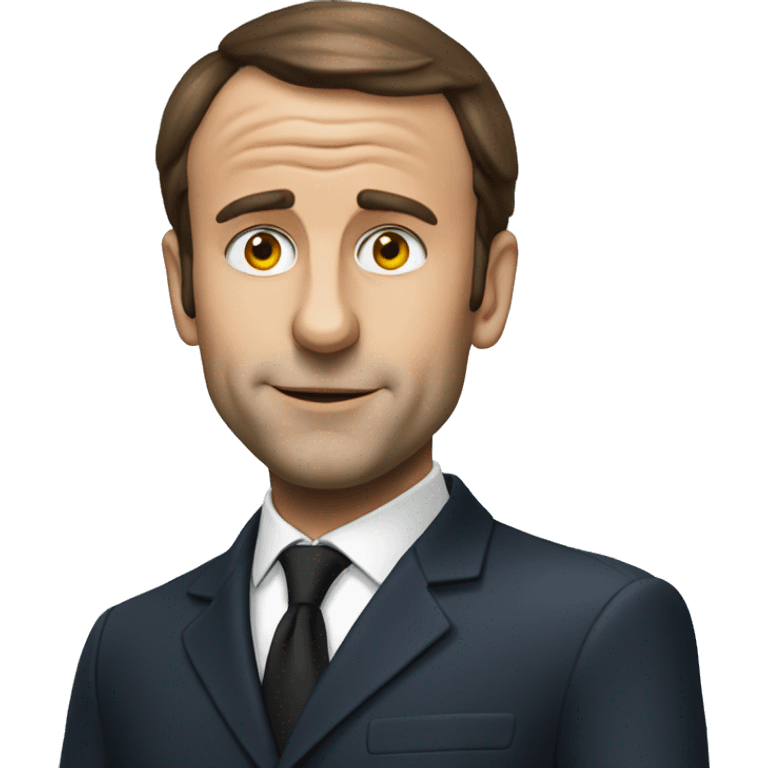 Macron qui fume emoji