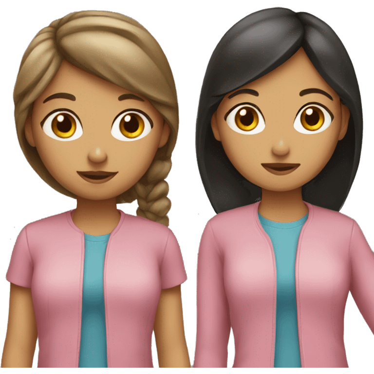 Two girls emoji