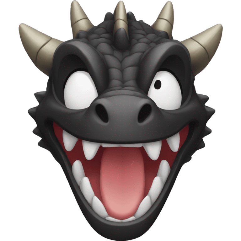 black dragon laugh emoji